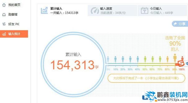 搜狗输入法打字速度怎么看？搜狗输入法查看打字速度的方法