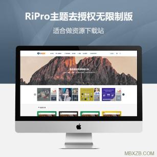 🔐RiPro主题最新开心版（免sg11）去授权无限制版【更新至V9.1】