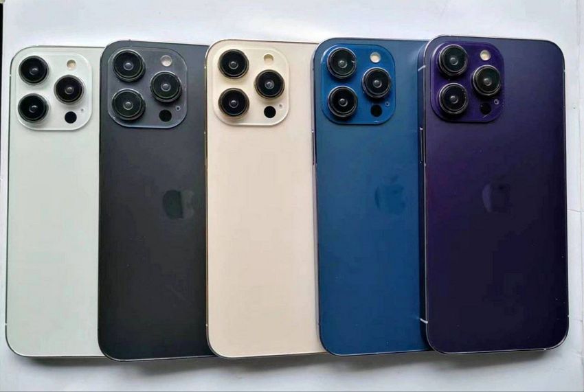 iPhone 14 Pro 紫色及蓝色模型机曝光